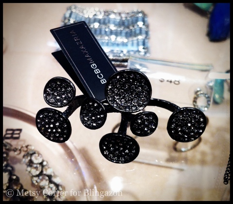 BCBG Multi-Pave Ghost ring